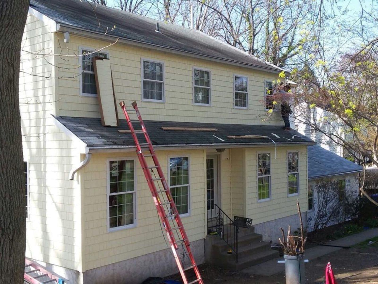 Cedar impression siding exterior