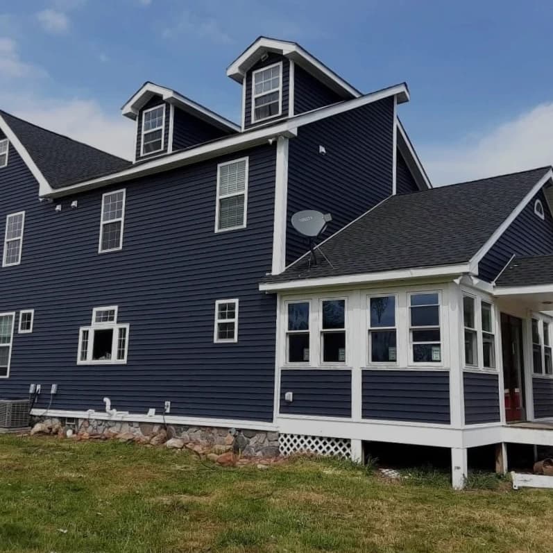 Deluxe Siding exterior remodeling project
